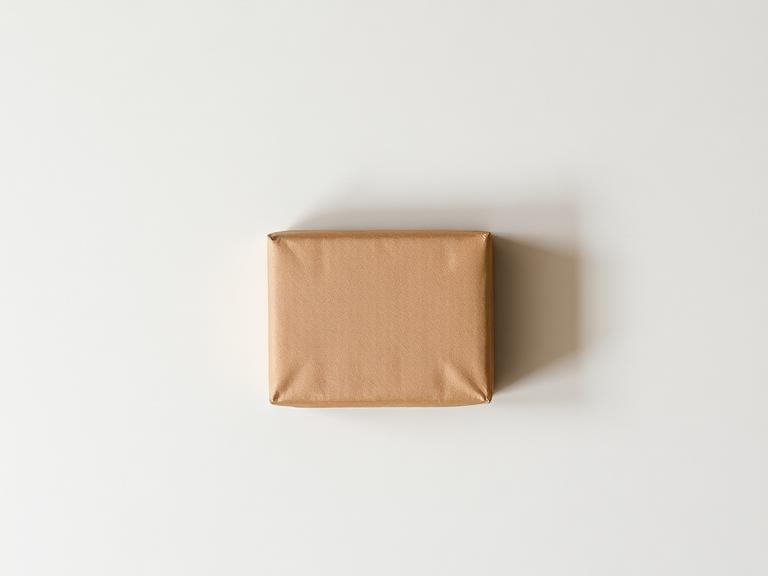 Photo proof of the delivered package